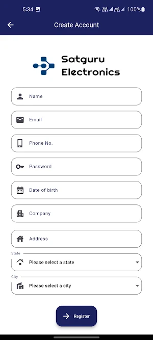 Satguru Electronics Screenshot 1