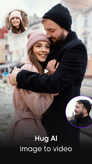 AI Kiss Video Maker: AI Hug Me Screenshot 1