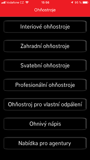 Ohňostroje Screenshot 1