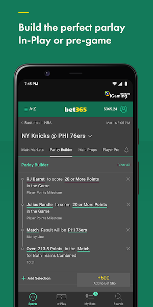 bet365 Sports Betting (CA) Screenshot 3