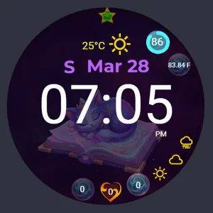 You and Me Watch Face Screenshot 1