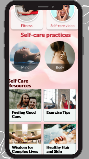 Healthily Self Care Tips Screenshot 1