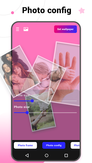 Photo Live Wallpaper - Photo Wall, Multi Pictures Screenshot 2