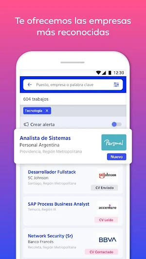 Laborum: búsquedas de trabajo Screenshot 2