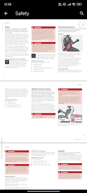 My Car User Manual VOLVO XC40 Screenshot 2