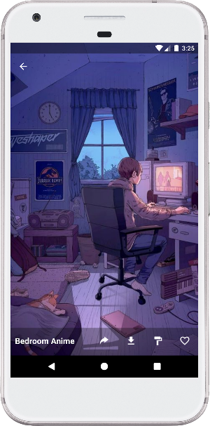 Anime Room Wallpaper & Live Screenshot 1