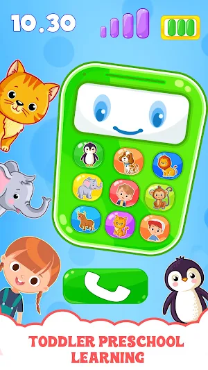 Baby Phone Toddler Preschool Learning Screenshot 1
