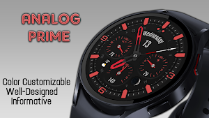 Analog Prime Watch Face Screenshot 2