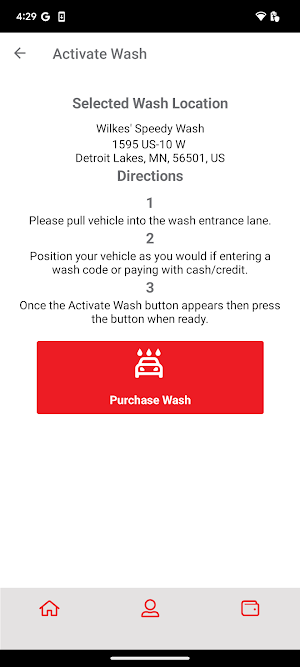 Wilkes' Speedy Wash Screenshot 2