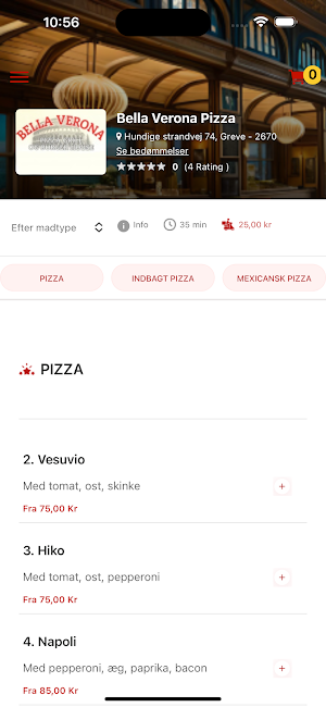 Bella Verona Pizza Screenshot 0