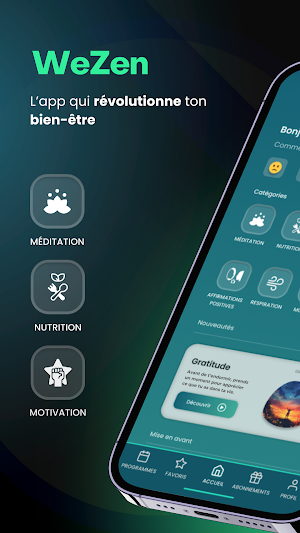 WeZen - Méditation & bien-être Screenshot 0