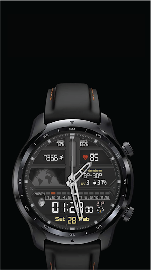 Sport Block Watch Face Screenshot 2