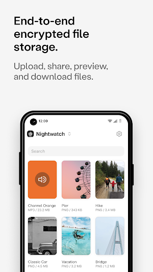 Skiff Drive - Secure files Screenshot 0