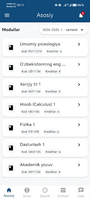 UBS student app Screenshot 0