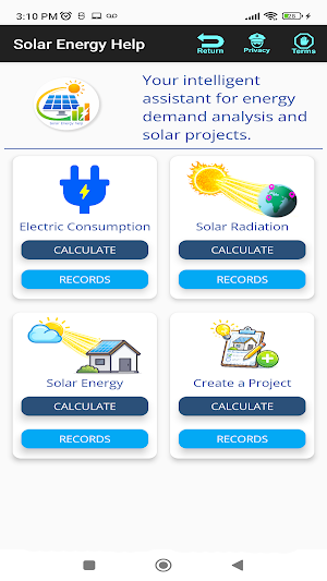 Solar Energy Help Screenshot 0