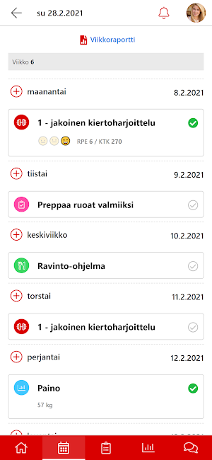 LeWELL Valmennus Screenshot 1