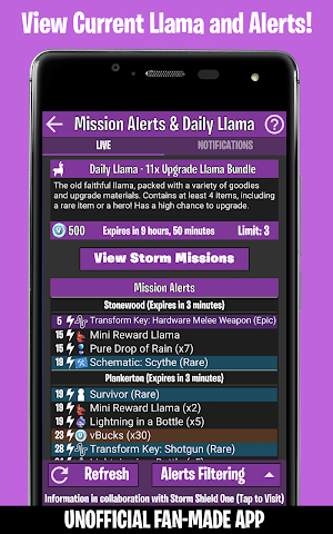 Companion for Fortnite (Stats, Map, Shop, Weapons) Screenshot 3