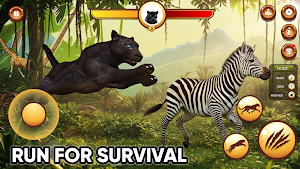 Black wild Panther Simulator Screenshot 2