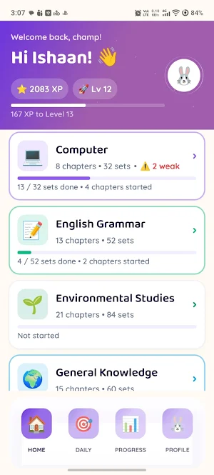 Bright Minds: Learn Class 1-3 Screenshot 1