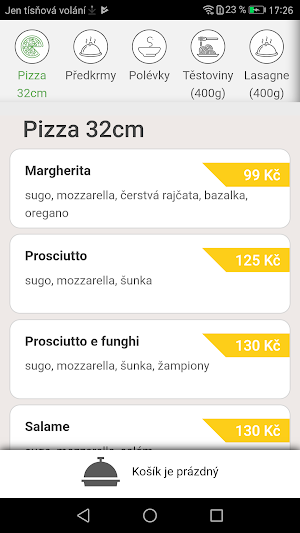 Pizzerie MEX Mělník a Roudnice Screenshot 2