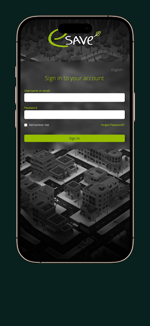 esave Provisioning Screenshot 2