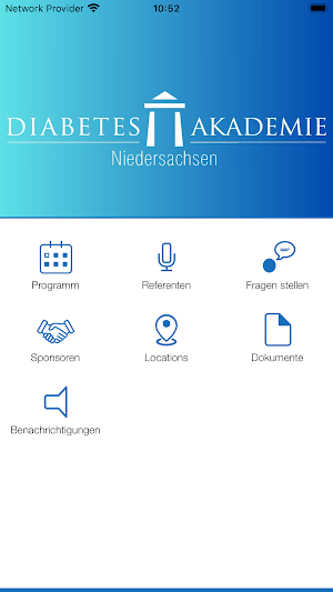 DAN Events - Die Kongress App Screenshot 1