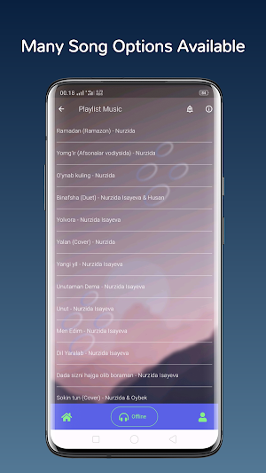 Nurzida Isayeva Qo'shiqlar Screenshot 2