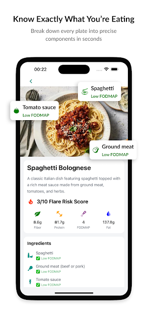 Gut Lens - IBS AI tracker Screenshot 1