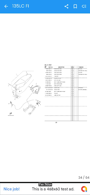 Sparepart Motosikal Yamaha Screenshot 1