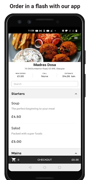 Madhras Dosa Screenshot 0