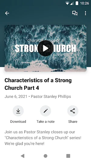 Southwest Baptist Church GA Screenshot 2
