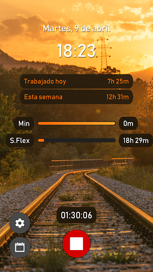 Flexii - Gestión de horario fl Screenshot 1