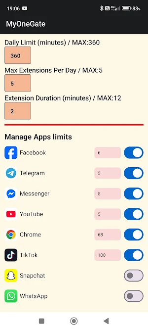 MyOneGate Screenshot 2