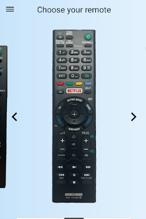 Remote For Sony TVs Screenshot 3