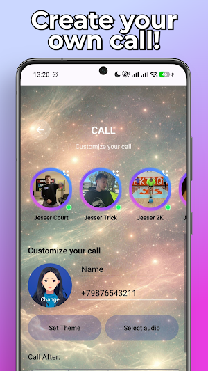Jesser Fake Video Call & Chat Screenshot 3
