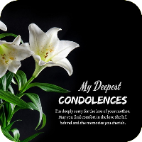 My Condolences