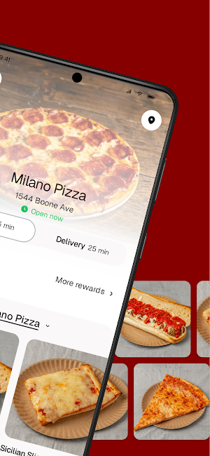 Milano PIzza & fried chicken Screenshot 1