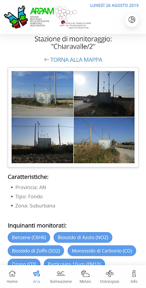 ARPA Marche Screenshot 2