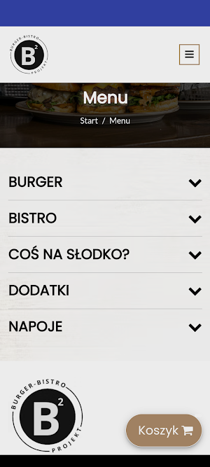 Projekt Burger Bistro Screenshot 0