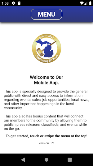 MDJA Mobile App Screenshot 0