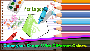 Colouring Book Of Shapes Screenshot 0