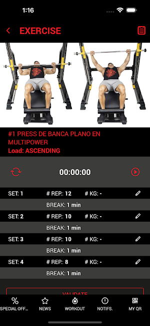 MAX FITNESS Screenshot 2