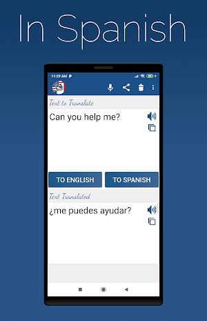 Spanish English Translator Screenshot 0
