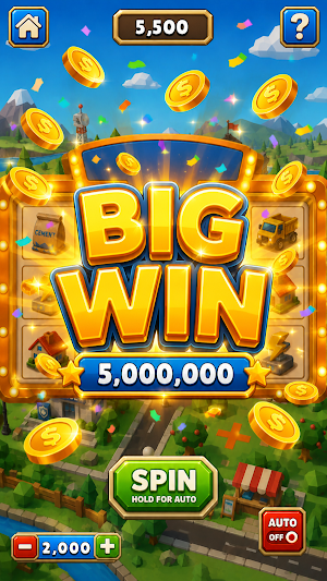 BV Town Spin Tycoon Screenshot 0
