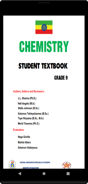 Chemistry Grade 9 Screenshot 1