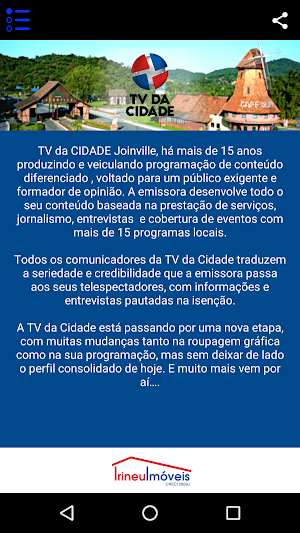 TV da Cidade Joinville Screenshot 3