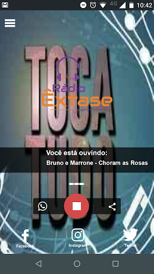 Rádio Êxtase Toca Tudo Screenshot 0