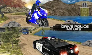 OffRoad Police Transport Truck Driving Games Screenshot 3