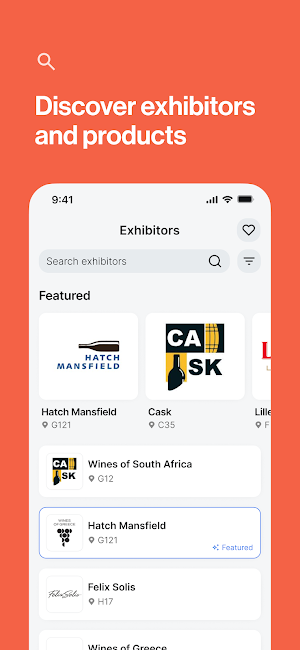 London Wine Fair Screenshot 1