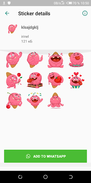 Stickers for every day WAStickerApps Screenshot 3